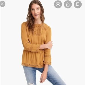 NWT Point Sur J.Crew Lace Top Size 2